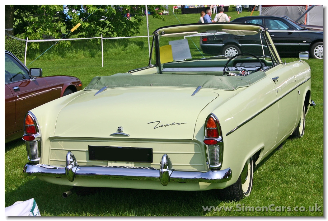 Simon Cars Ford Zephyr Zodiac Convertible